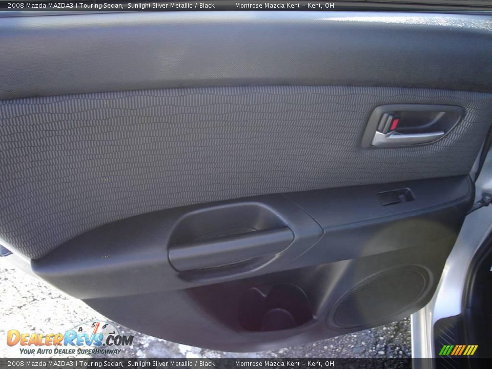 2008 Mazda MAZDA3 i Touring Sedan Sunlight Silver Metallic / Black Photo #20