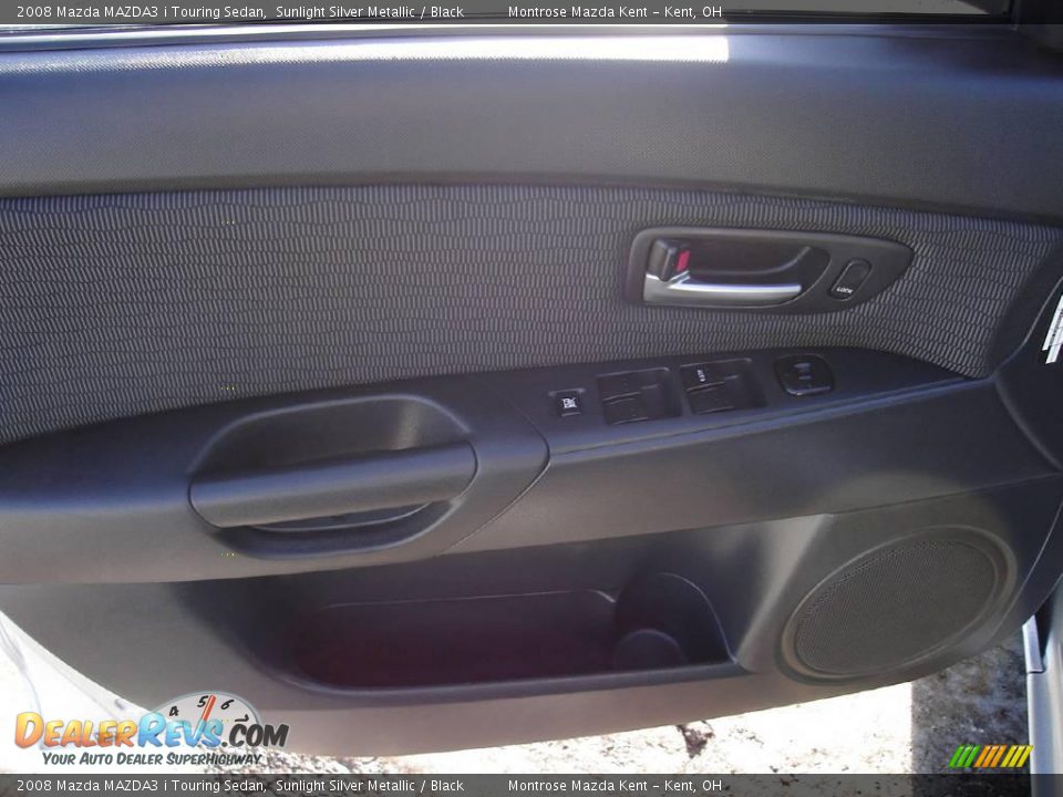 2008 Mazda MAZDA3 i Touring Sedan Sunlight Silver Metallic / Black Photo #21