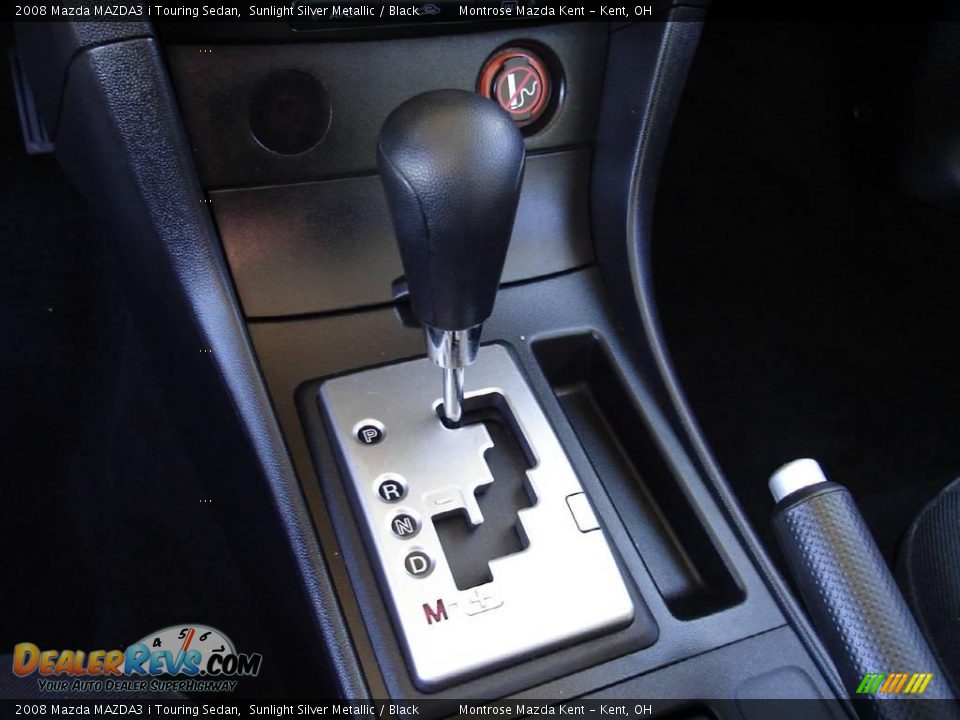 2008 Mazda MAZDA3 i Touring Sedan Sunlight Silver Metallic / Black Photo #28