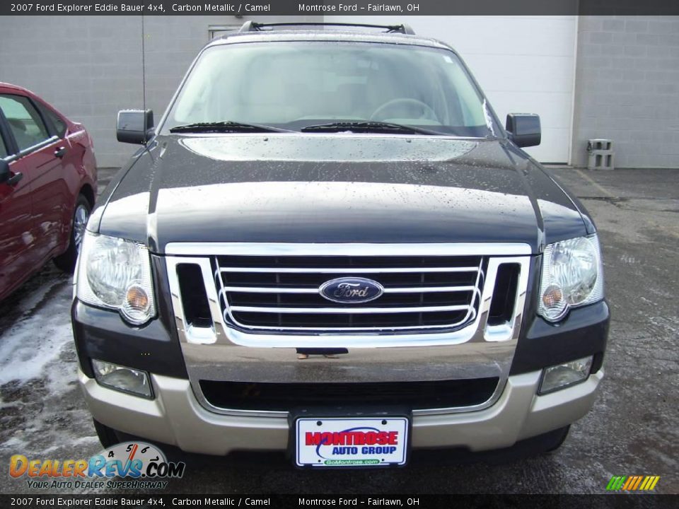 2007 Ford Explorer Eddie Bauer 4x4 Carbon Metallic / Camel Photo #3