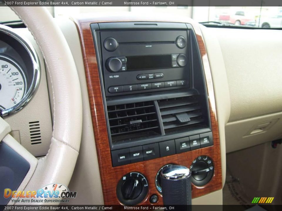 2007 Ford Explorer Eddie Bauer 4x4 Carbon Metallic / Camel Photo #7
