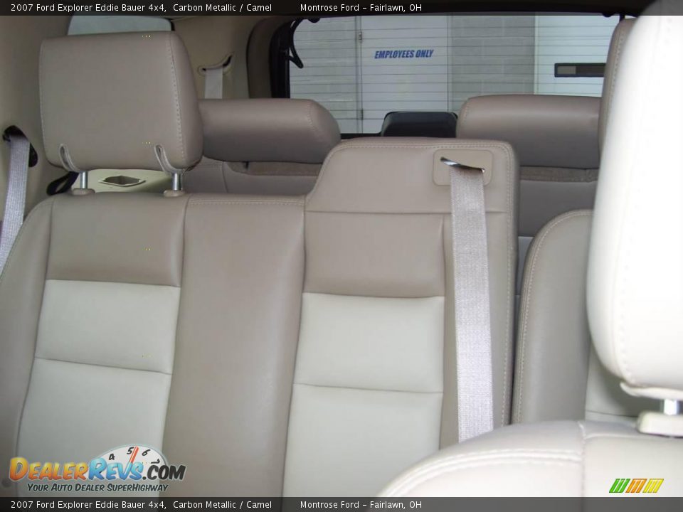2007 Ford Explorer Eddie Bauer 4x4 Carbon Metallic / Camel Photo #10