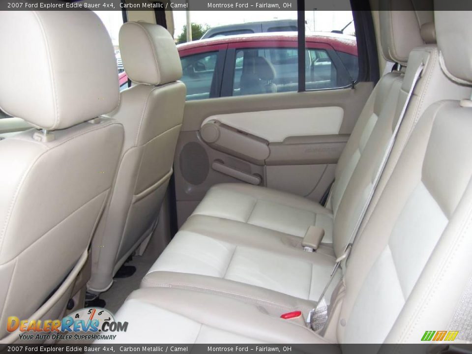2007 Ford Explorer Eddie Bauer 4x4 Carbon Metallic / Camel Photo #11