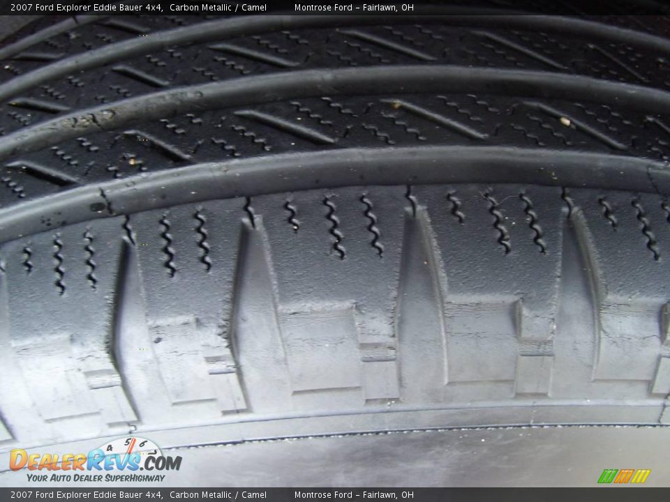 2007 Ford Explorer Eddie Bauer 4x4 Carbon Metallic / Camel Photo #17
