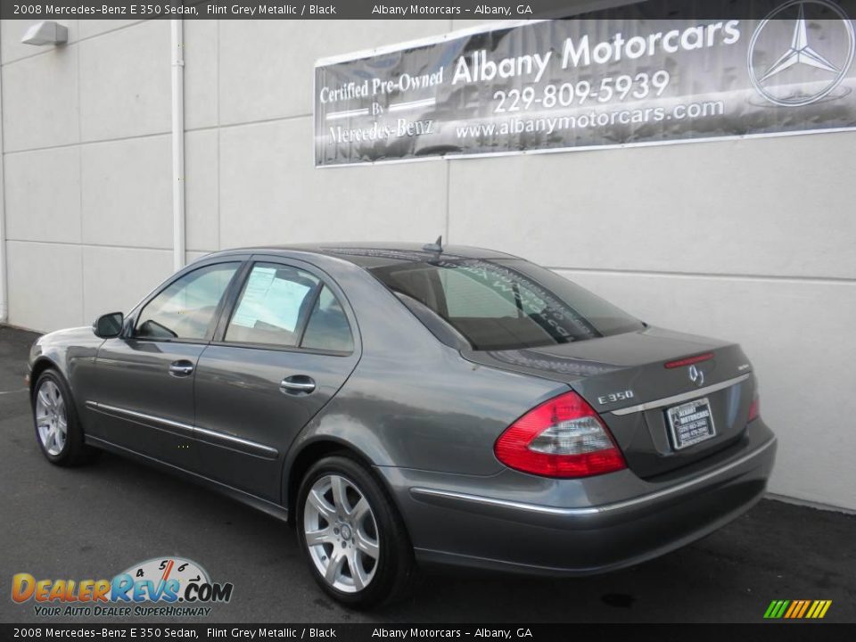 2008 Mercedes-Benz E 350 Sedan Flint Grey Metallic / Black Photo #3