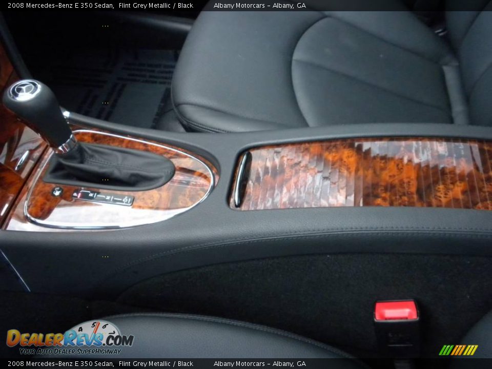 2008 Mercedes-Benz E 350 Sedan Flint Grey Metallic / Black Photo #10