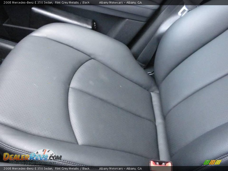 2008 Mercedes-Benz E 350 Sedan Flint Grey Metallic / Black Photo #11