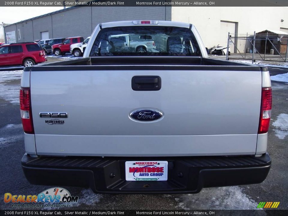 2008 Ford F150 XL Regular Cab Silver Metallic / Medium/Dark Flint Photo #4