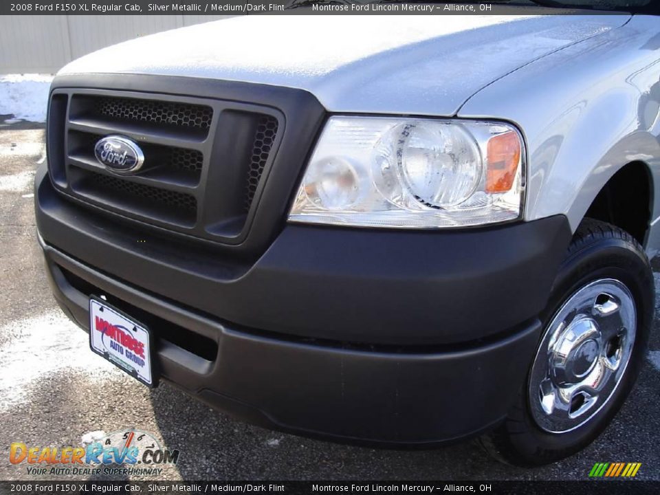 2008 Ford F150 XL Regular Cab Silver Metallic / Medium/Dark Flint Photo #9