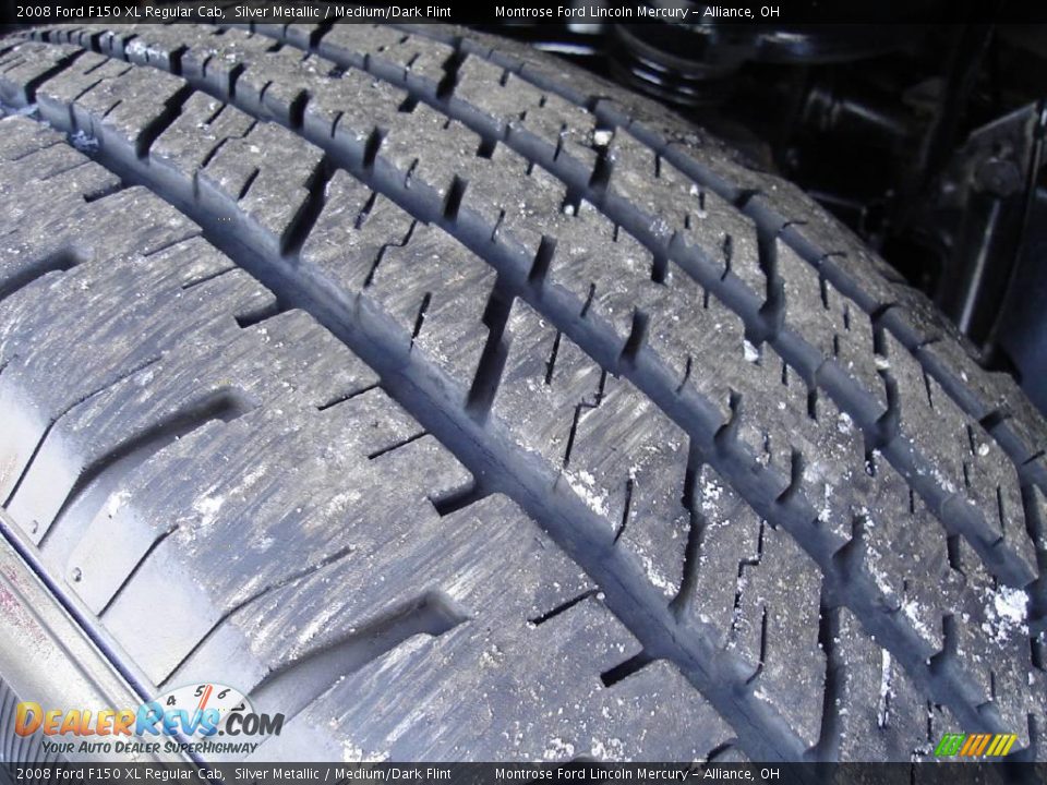 2008 Ford F150 XL Regular Cab Silver Metallic / Medium/Dark Flint Photo #10