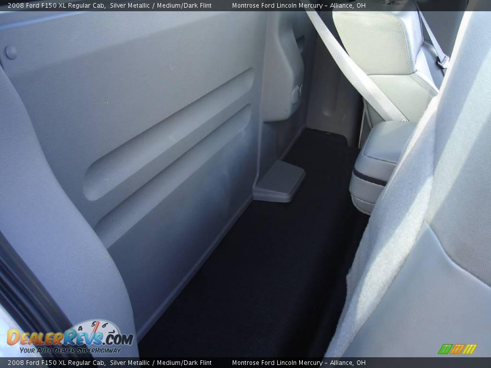 2008 Ford F150 XL Regular Cab Silver Metallic / Medium/Dark Flint Photo #16