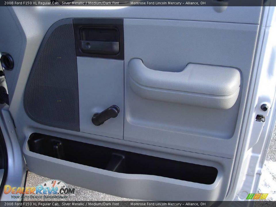 2008 Ford F150 XL Regular Cab Silver Metallic / Medium/Dark Flint Photo #17