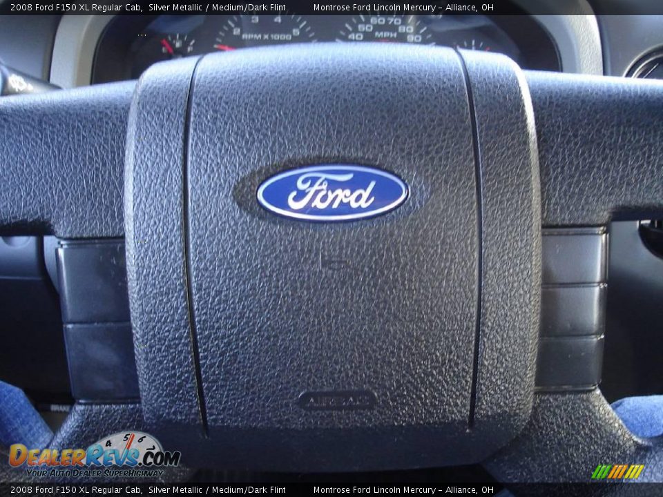 2008 Ford F150 XL Regular Cab Silver Metallic / Medium/Dark Flint Photo #24