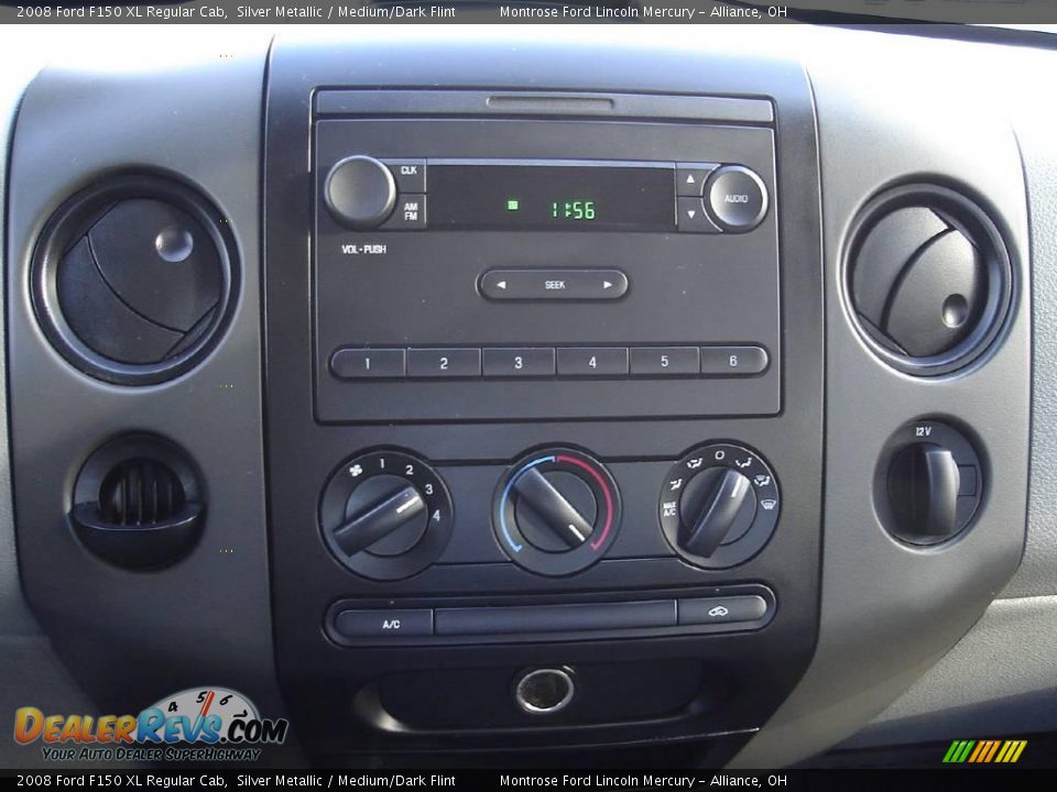 2008 Ford F150 XL Regular Cab Silver Metallic / Medium/Dark Flint Photo #25
