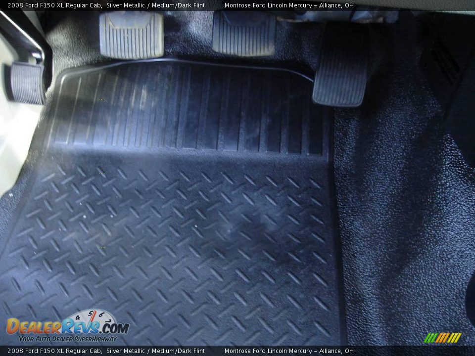 2008 Ford F150 XL Regular Cab Silver Metallic / Medium/Dark Flint Photo #28