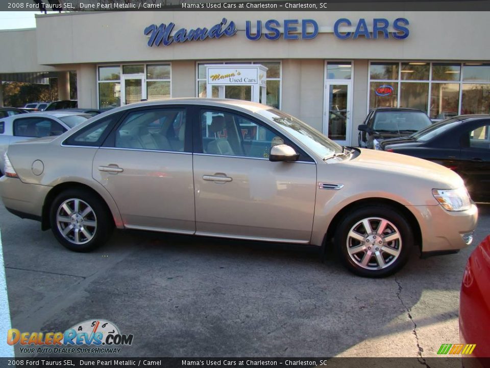 2008 Ford Taurus SEL Dune Pearl Metallic / Camel Photo #1