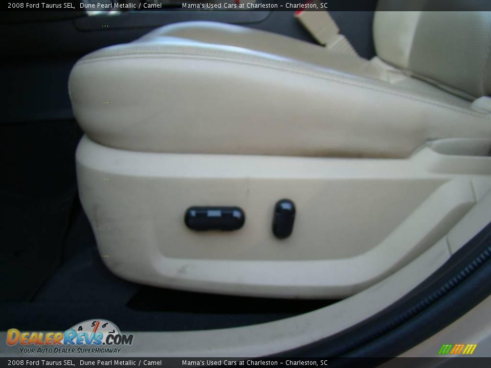 2008 Ford Taurus SEL Dune Pearl Metallic / Camel Photo #10