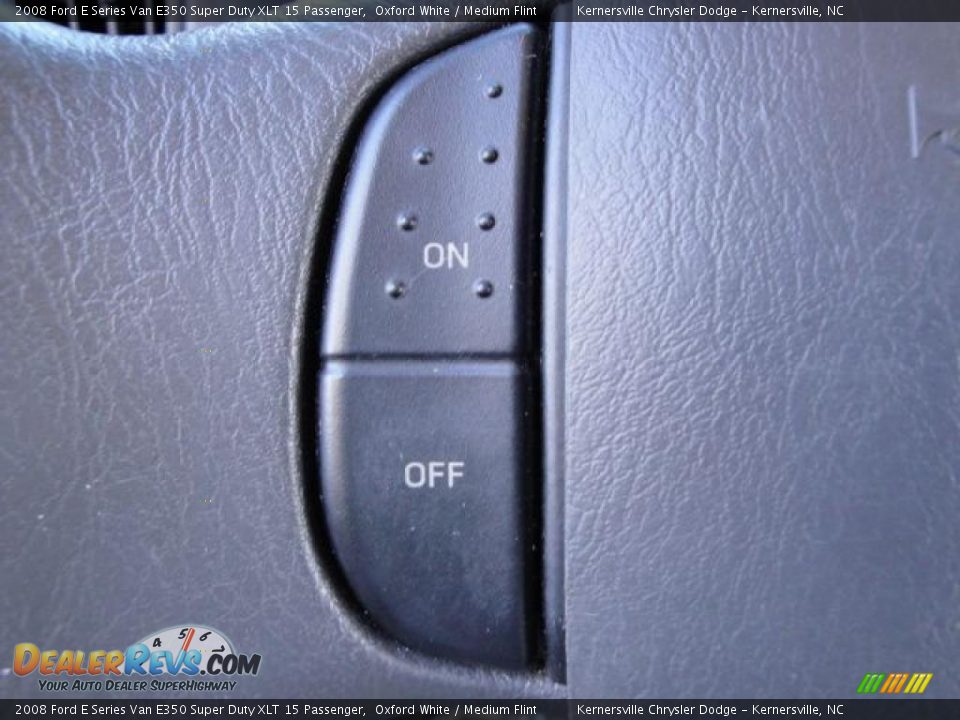 2008 Ford E Series Van E350 Super Duty XLT 15 Passenger Oxford White / Medium Flint Photo #26