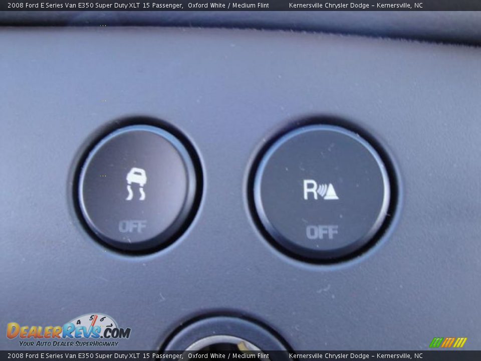 2008 Ford E Series Van E350 Super Duty XLT 15 Passenger Oxford White / Medium Flint Photo #28