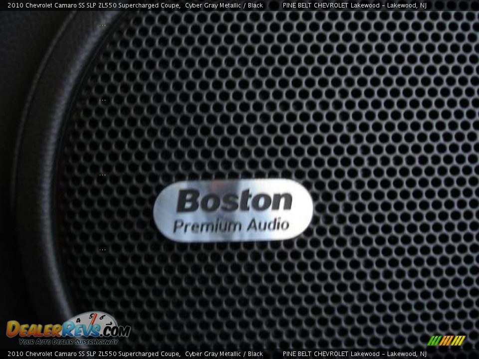 2010 Chevrolet Camaro SS SLP ZL550 Supercharged Coupe Cyber Gray Metallic / Black Photo #10