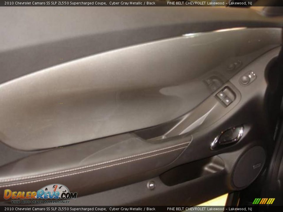 2010 Chevrolet Camaro SS SLP ZL550 Supercharged Coupe Cyber Gray Metallic / Black Photo #14