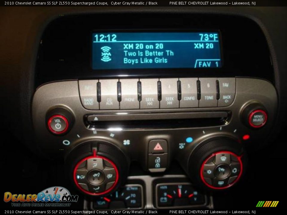 2010 Chevrolet Camaro SS SLP ZL550 Supercharged Coupe Cyber Gray Metallic / Black Photo #18