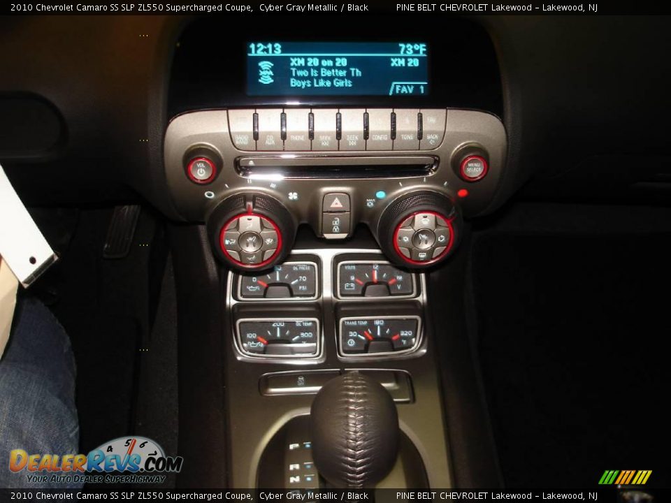 2010 Chevrolet Camaro SS SLP ZL550 Supercharged Coupe Cyber Gray Metallic / Black Photo #19