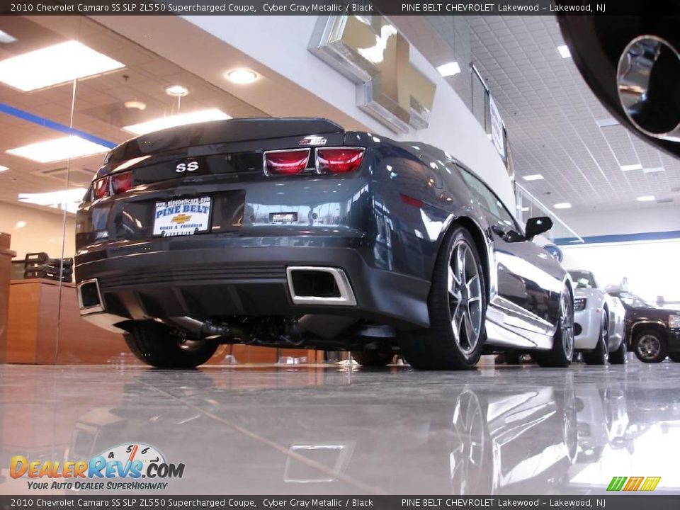 2010 Chevrolet Camaro SS SLP ZL550 Supercharged Coupe Cyber Gray Metallic / Black Photo #21