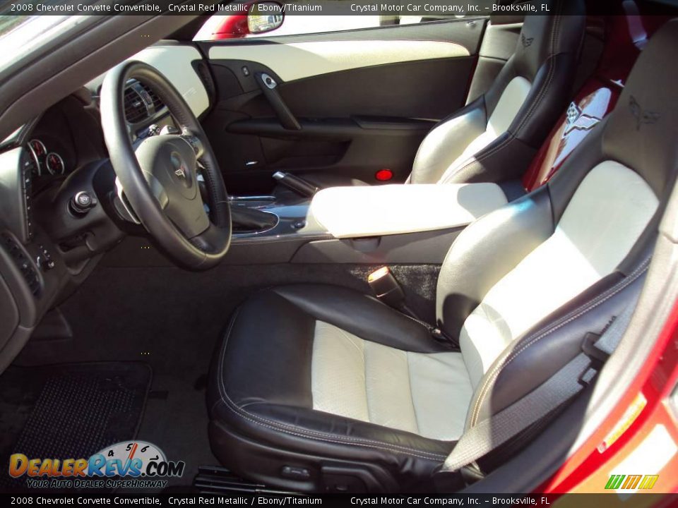 2008 Chevrolet Corvette Convertible Crystal Red Metallic / Ebony/Titanium Photo #4