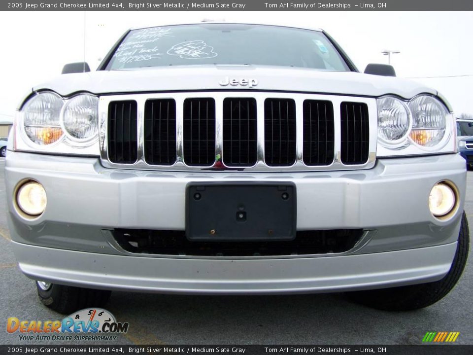 2005 Jeep Grand Cherokee Limited 4x4 Bright Silver Metallic / Medium Slate Gray Photo #3