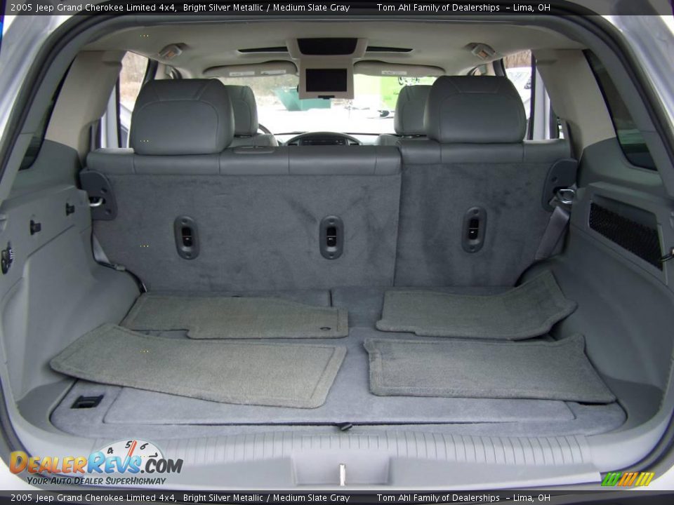 2005 Jeep Grand Cherokee Limited 4x4 Bright Silver Metallic / Medium Slate Gray Photo #14