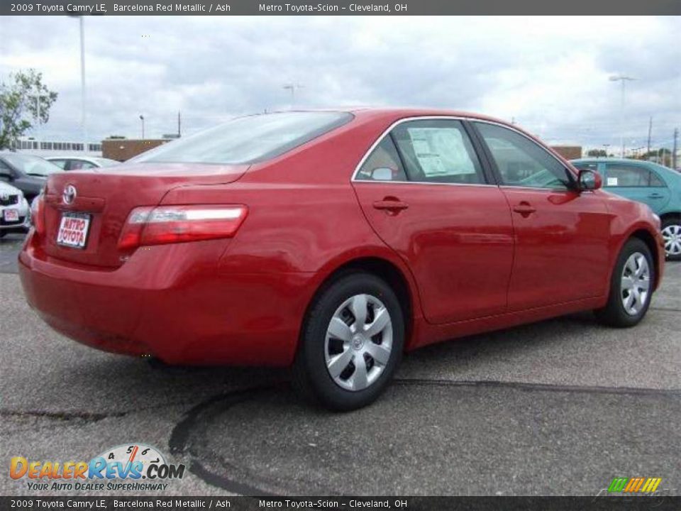 2009 toyota camry barcelona red #4