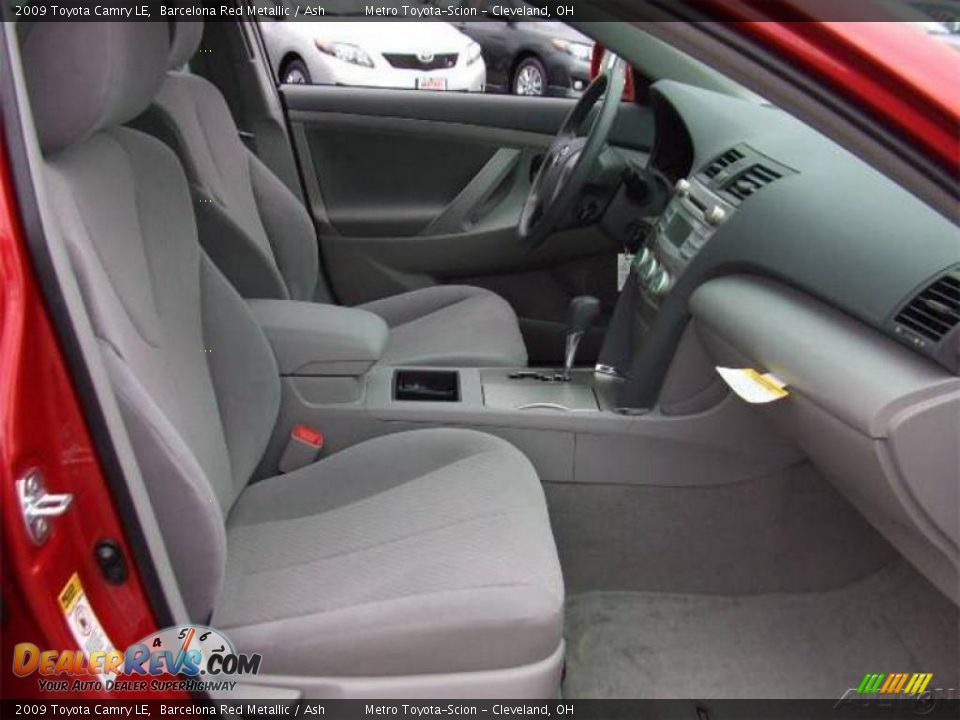 2009 Toyota Camry LE Barcelona Red Metallic / Ash Photo #13