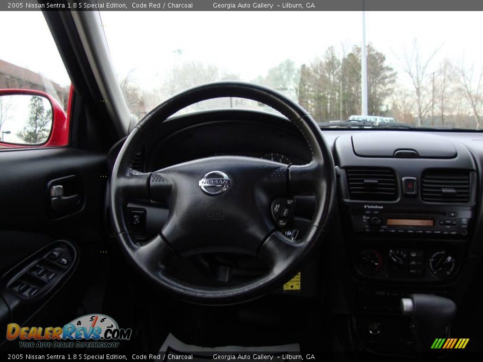 2005 Nissan Sentra 1.8 S Special Edition Code Red / Charcoal Photo #21