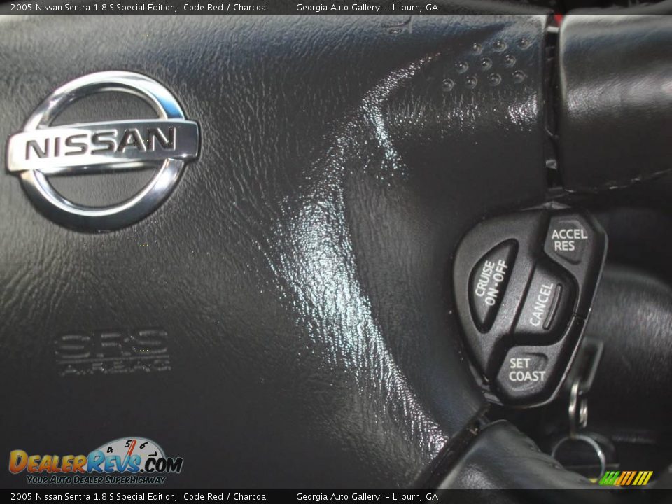 2005 Nissan Sentra 1.8 S Special Edition Code Red / Charcoal Photo #25