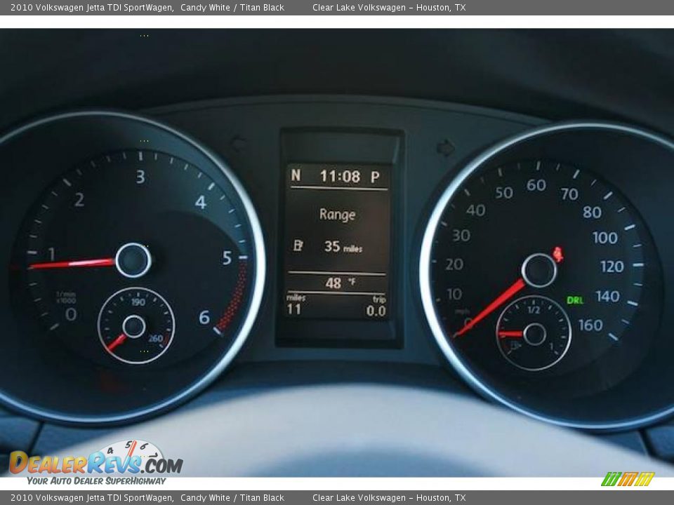 2010 Volkswagen Jetta TDI SportWagen Candy White / Titan Black Photo #21