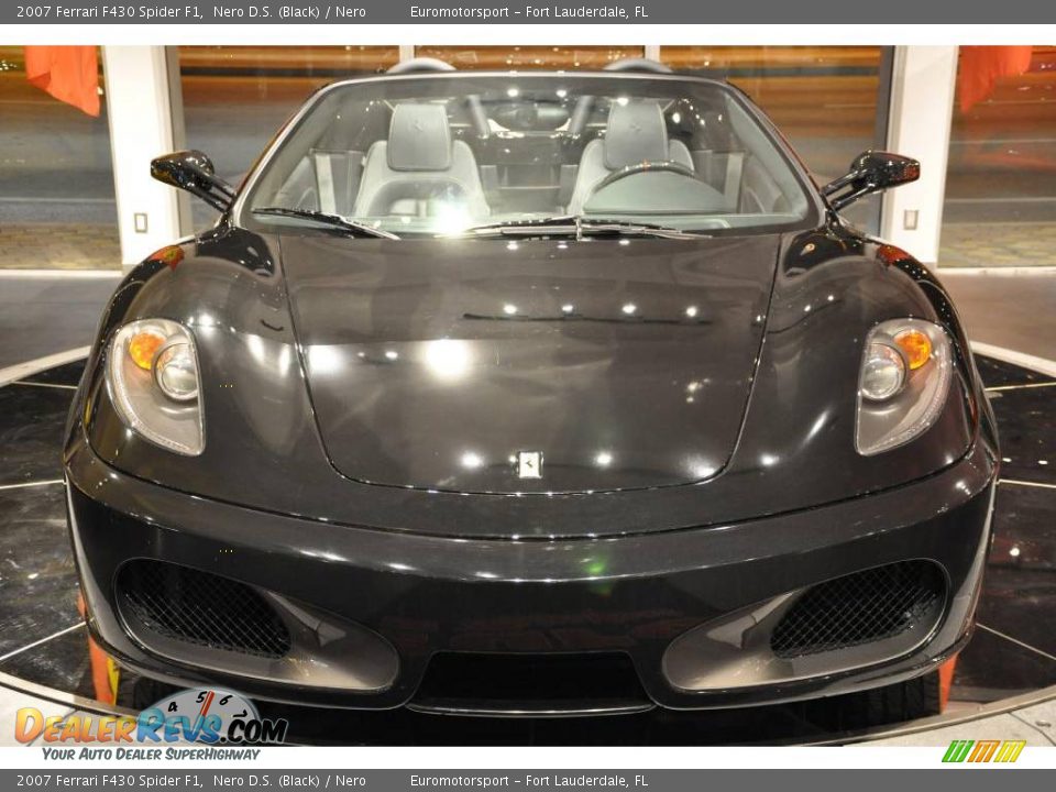 2007 Ferrari F430 Spider F1 Nero D.S. (Black) / Nero Photo #2