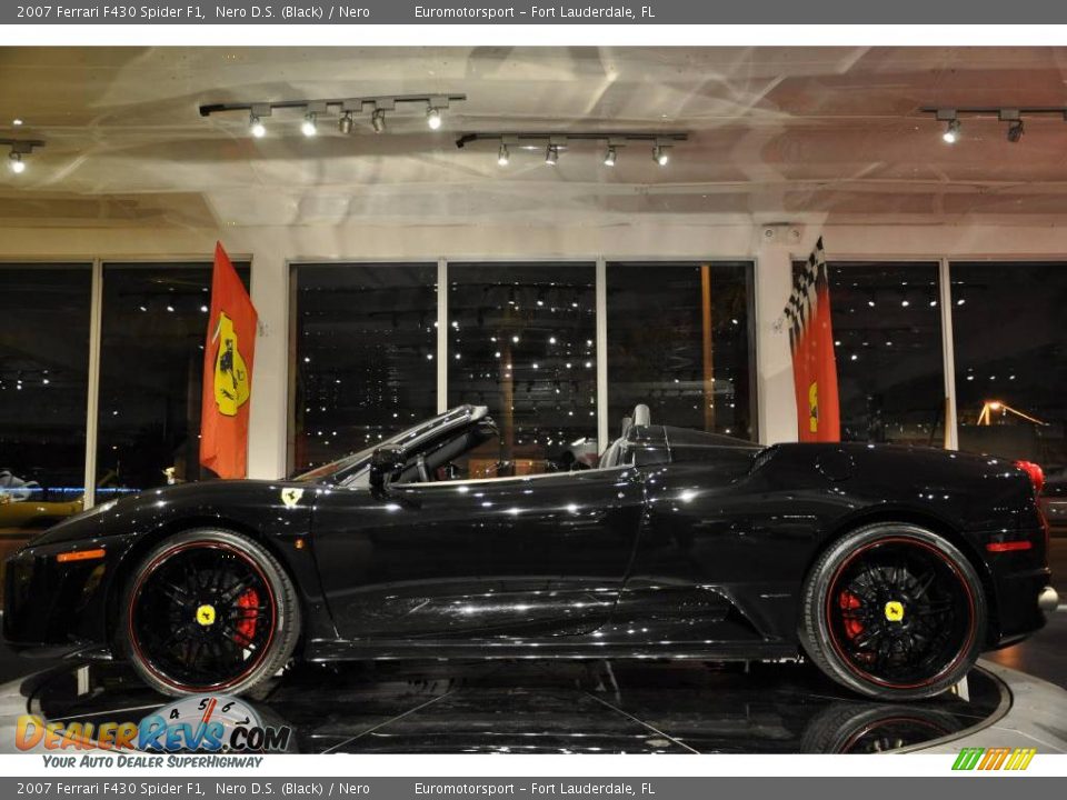 2007 Ferrari F430 Spider F1 Nero D.S. (Black) / Nero Photo #9