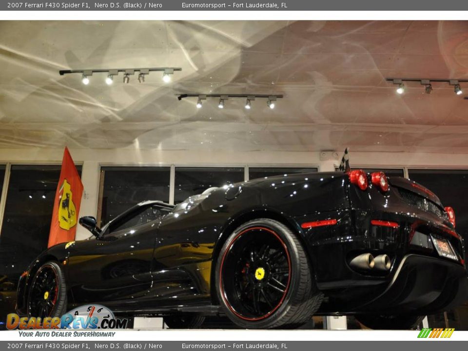 2007 Ferrari F430 Spider F1 Nero D.S. (Black) / Nero Photo #12