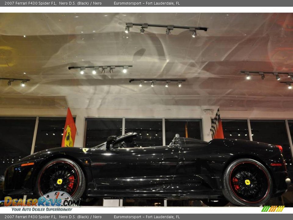 2007 Ferrari F430 Spider F1 Nero D.S. (Black) / Nero Photo #15