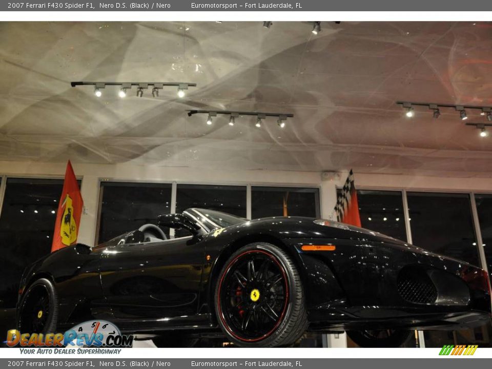 2007 Ferrari F430 Spider F1 Nero D.S. (Black) / Nero Photo #17