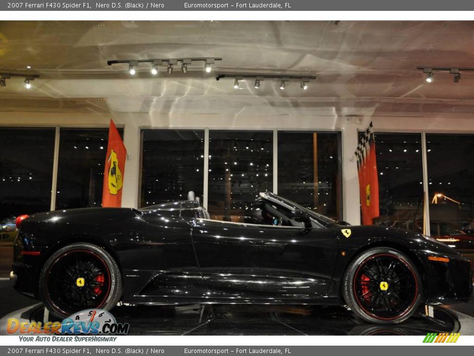 2007 Ferrari F430 Spider F1 Nero D.S. (Black) / Nero Photo #20