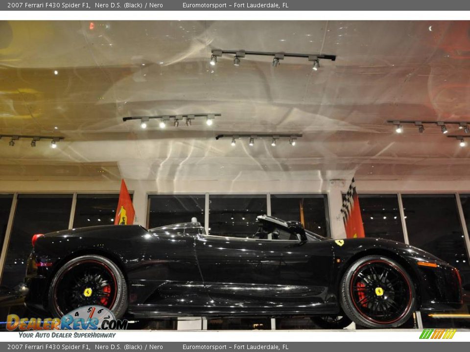 2007 Ferrari F430 Spider F1 Nero D.S. (Black) / Nero Photo #21
