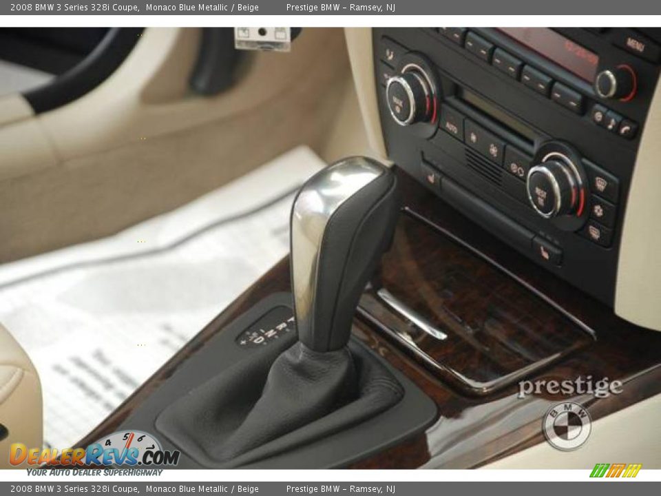 2008 BMW 3 Series 328i Coupe Monaco Blue Metallic / Beige Photo #17