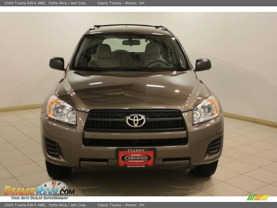2009 Toyota RAV4 4WD Pyrite Mica / Ash Gray Photo #2