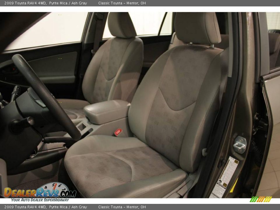 2009 Toyota RAV4 4WD Pyrite Mica / Ash Gray Photo #9