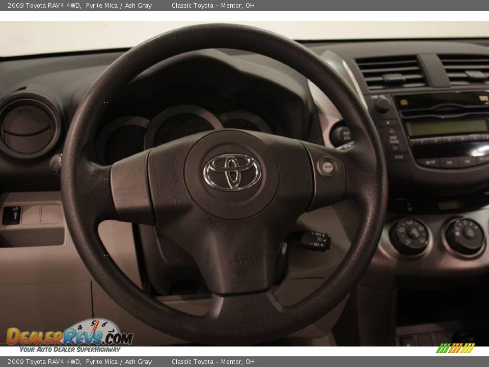 2009 Toyota RAV4 4WD Pyrite Mica / Ash Gray Photo #10