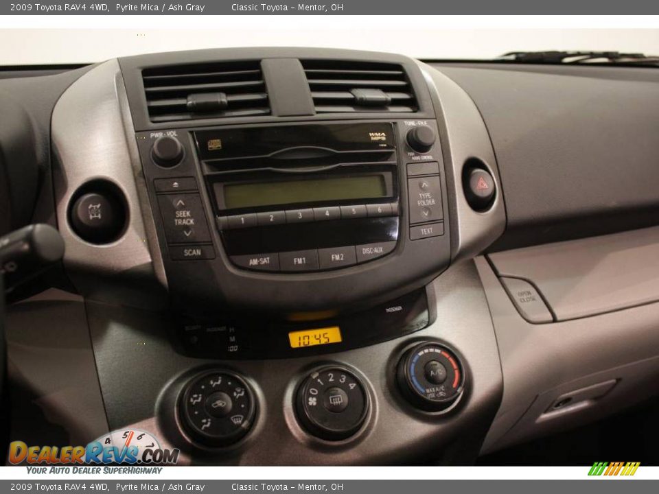 2009 Toyota RAV4 4WD Pyrite Mica / Ash Gray Photo #13