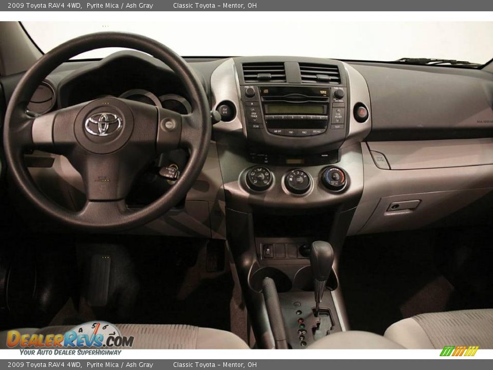 2009 Toyota RAV4 4WD Pyrite Mica / Ash Gray Photo #19