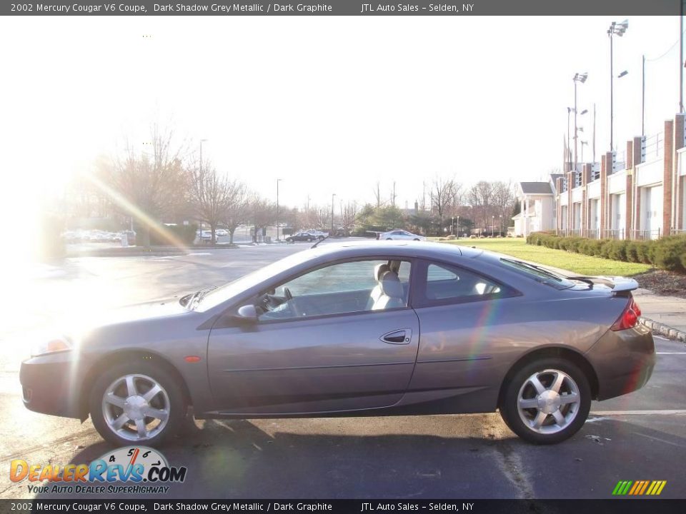 2002 Mercury Cougar V6 Coupe Dark Shadow Grey Metallic / Dark Graphite Photo #3